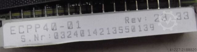 Steuerkarte BuR ECPP40-01