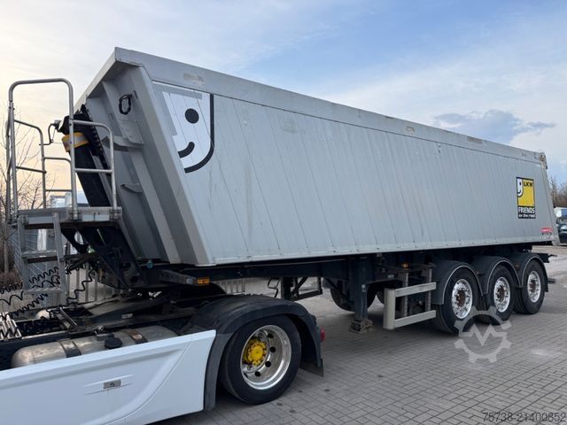 Tipper semitrailer LANGENDORF SKA Kippmulde/Stahl-Alu/33 m³/Plane/Luft-Lift