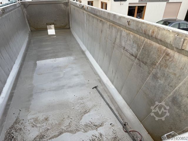 Tipper semitrailer LANGENDORF SKA Kippmulde/Stahl-Alu/33 m³/Plane/Luft-Lift