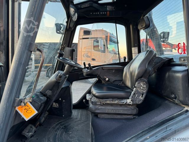 Front loader forklift LINDE H 50 * TRIPLEX * GAS * 5.600 h *