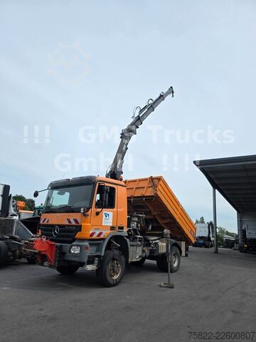 Sonstige MERCEDES-BENZ Actros 1841 / 4X4 / 13m Hiab Kran / 15ton WINCH
