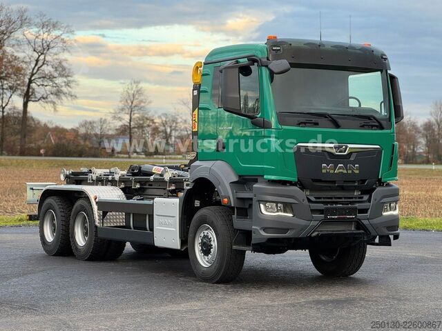 Abrollkipper MAN TGS 33.480 6x6 BL HYVA 26-55-S AK *NEU*