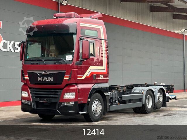 Wechselfahrgestell LKW MAN TGX 26.460 6x2 LL / EBA / LGS / ACC / NLA / BÄR