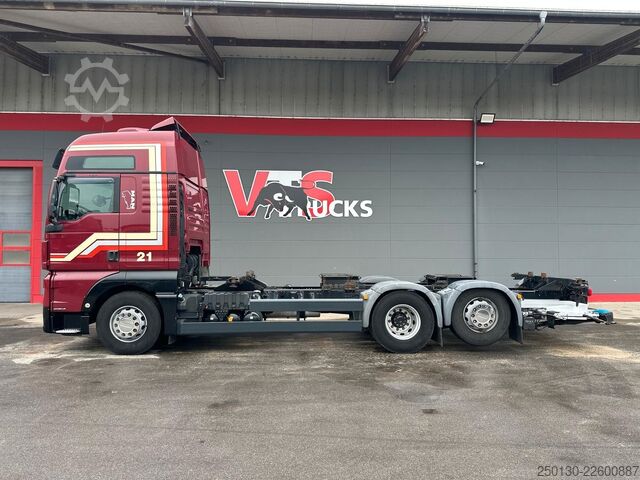 Wechselfahrgestell LKW MAN TGX 26.460 6x2 LL / EBA / LGS / ACC / NLA / BÄR