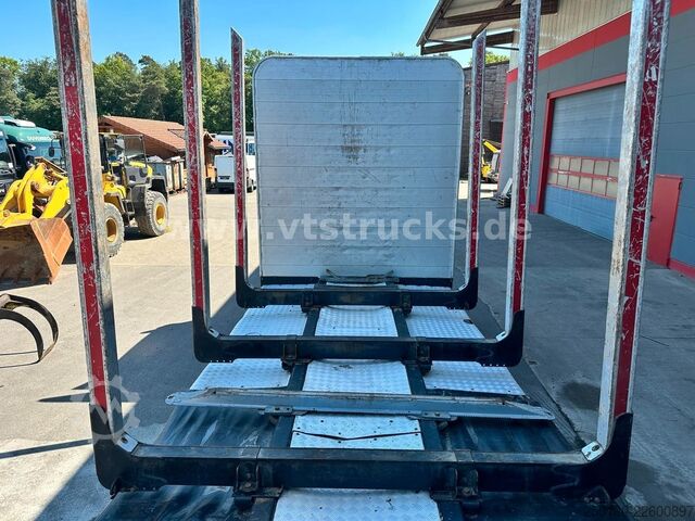 Holztransporter LKW MAN TGX 33.580 6x4 BL PAVIC Holz & TAJFUN 130ZK