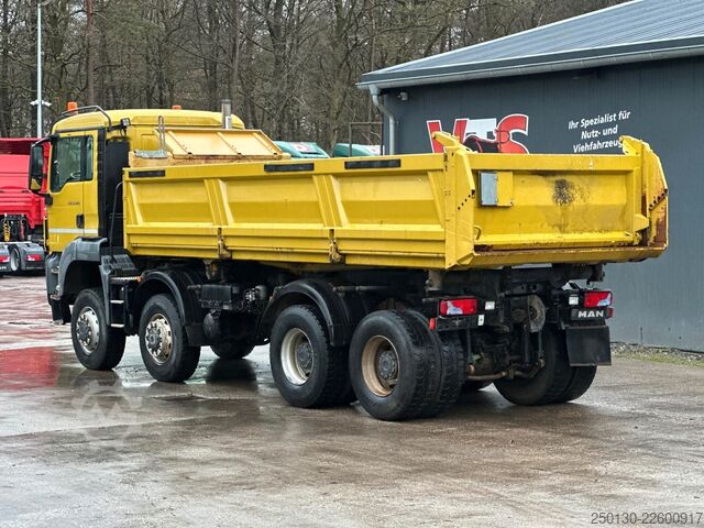 Dreiseitenkipper LKW MAN TGS 35.480 8x6BB Meiller Bordmatik *Motorschaden