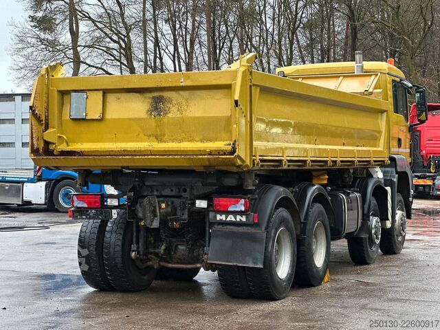 Dreiseitenkipper LKW MAN TGS 35.480 8x6BB Meiller Bordmatik *Motorschaden