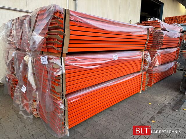 Heavy-duty shelf ca. 14 lfm Palettenregale H: 450cm Fachlast: 3000 kg , 45 Palettenplätze