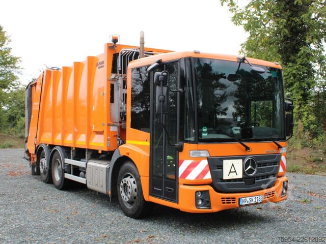 Garbage truck Mercedes-Benz Econic 2635 L 6x2-4 / Zöller Medium XL22
