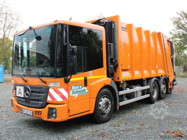 Garbage truck Mercedes-Benz Econic 2635 L 6x2-4 / Zöller Medium XL22