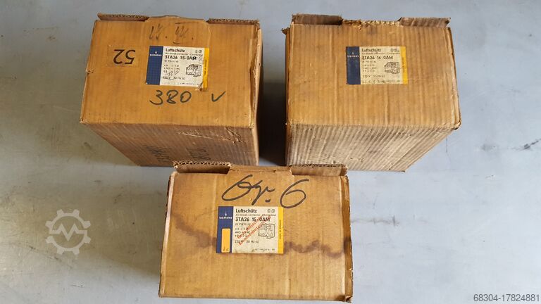 Air contactor / contactor reversing switch SIEMENS 3 TA24 / 3 TC26 / 3 TA28 / 3 TD42