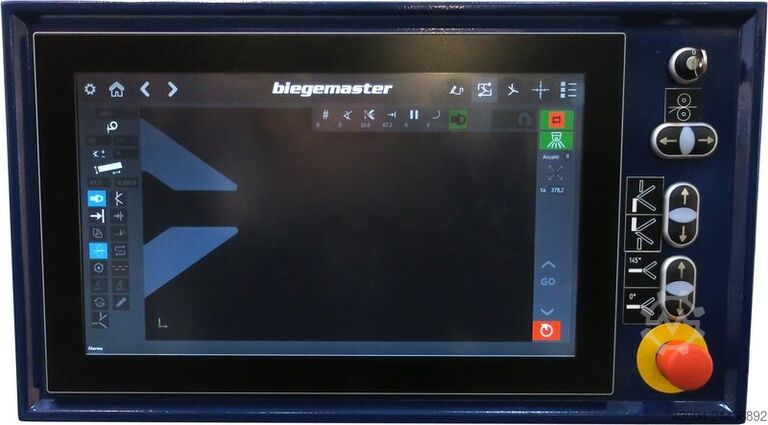Schwenkbiegemaschine BIEGEMASTER DURA 6.1,25