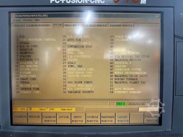 Bearbeitungszentrum MAZAK VTC-200-C