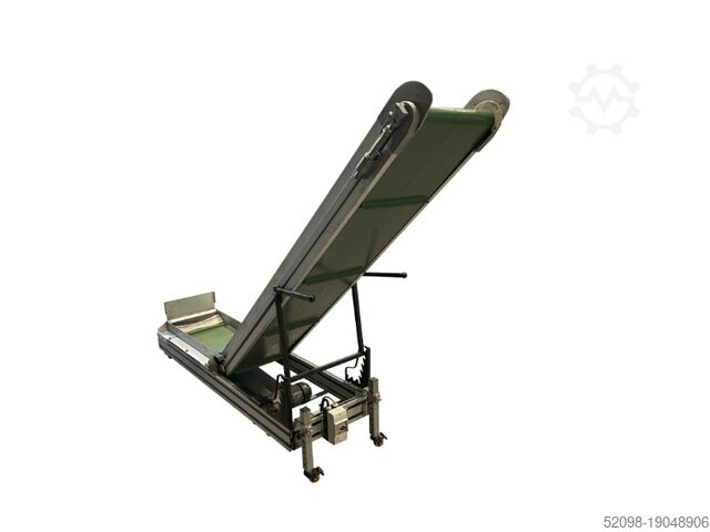 Angled conveyor belt, L: 2,730 mm trio-technik 1000004806, FB: 360 mm