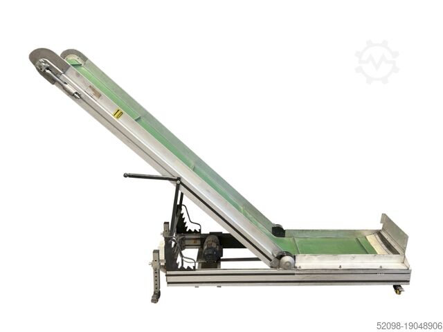 Angled conveyor belt, L: 2,730 mm trio-technik 1000004806, FB: 360 mm
