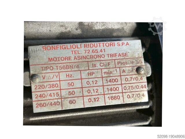 Angled conveyor belt, L: 2,730 mm trio-technik 1000004806, FB: 360 mm