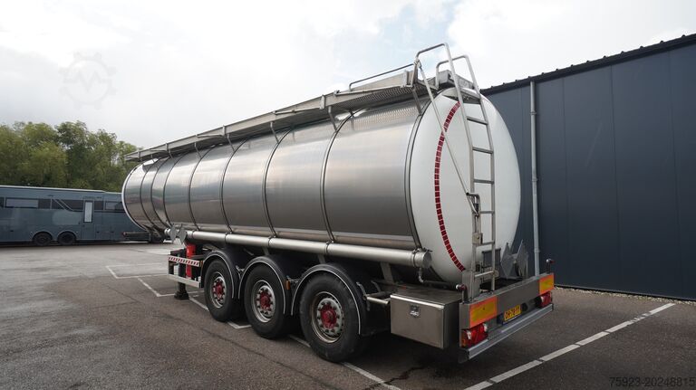 Food tanker INDOX 3 AXLE ADR CHEMICAL AD-BLUE TANK TRAILER 35.115LTR