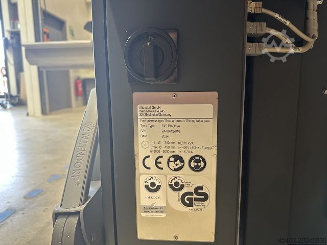 Formatkreissäge Altendorf F 45