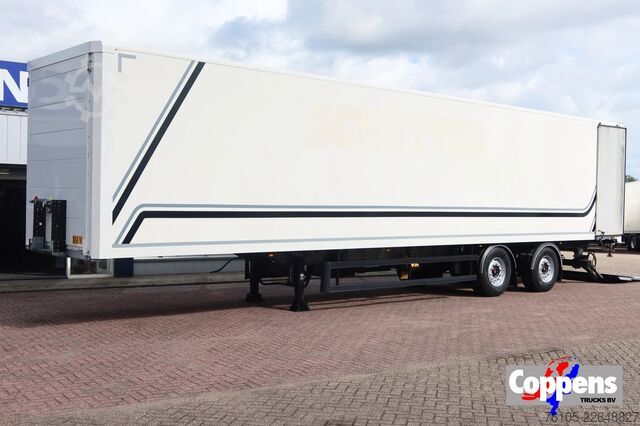 Koffer System Trailer N/A gesloten, stuur-as + Dhollandia 2000 kg kle...