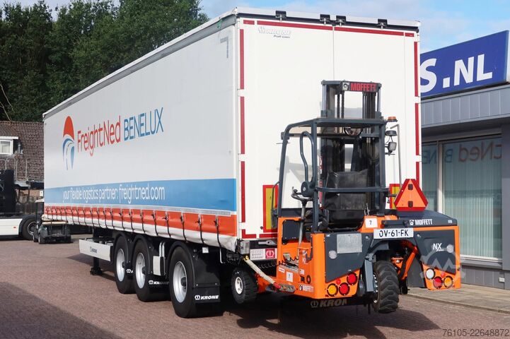 Curtain sided Krone N/A SD + kooiaap + stuur as