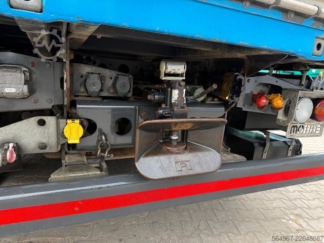 Flatbed truck MERCEDES-BENZ 2751 Arocs Pritsche + Kran Retarder