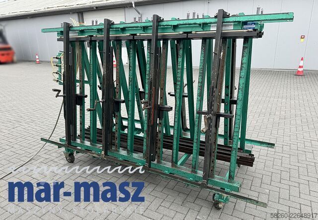 Double-sided trapezoidal pneumatic press TECH-FA 
