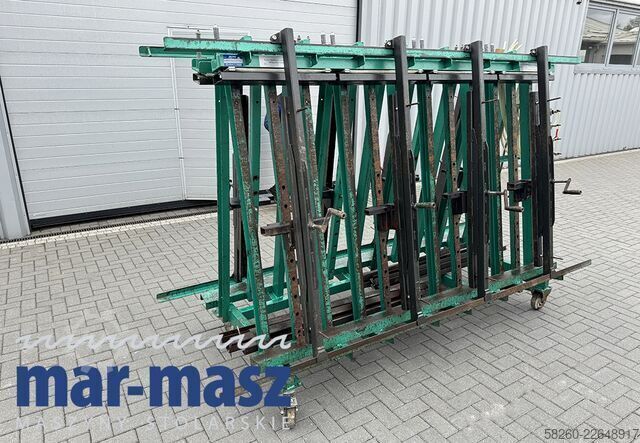 Double-sided trapezoidal pneumatic press TECH-FA 