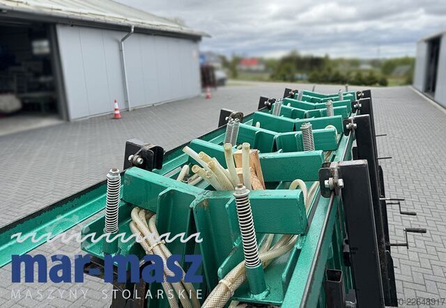 Double-sided trapezoidal pneumatic press TECH-FA 