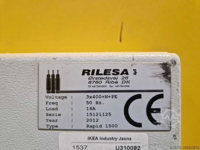 Durchlaufbohrmaschine RILESA RAPID 1500