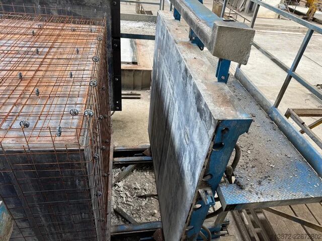 Produktionslinie für Betongaragen  