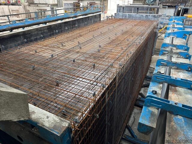 Produktionslinie für Betongaragen  