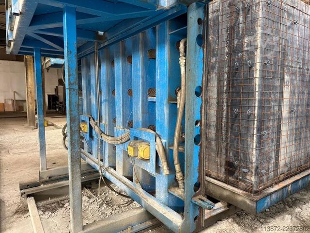 Produktionslinie für Betongaragen  