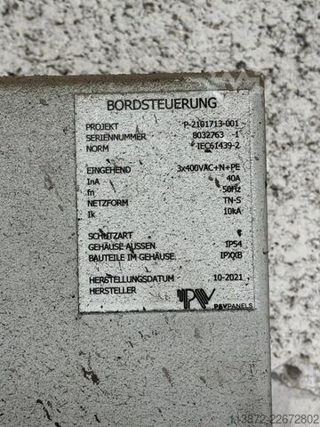 Produktionslinie für Betongaragen  