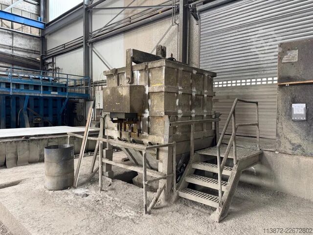 Produktionslinie für Betongaragen  