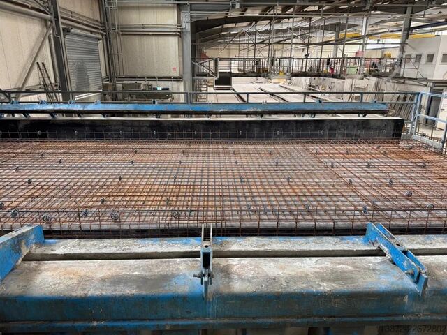 Produktionslinie für Betongaragen  
