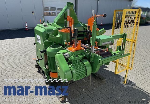 Four-sided wet planer KUPFERMUHLE 60 na 5 głowic 60cm do bali 
