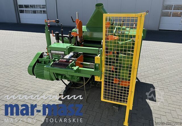 Four-sided wet planer KUPFERMUHLE 60 na 5 głowic 60cm do bali 