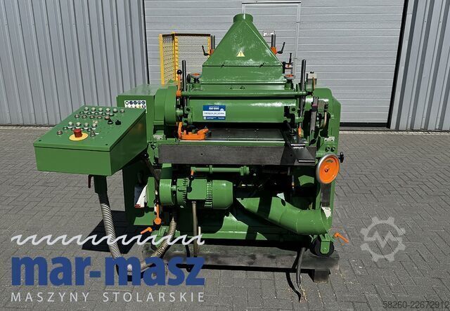 Four-sided wet planer KUPFERMUHLE 60 na 5 głowic 60cm do bali 