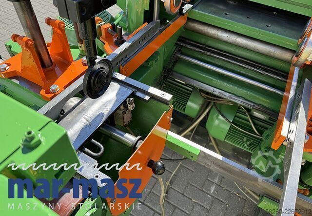 Four-sided wet planer KUPFERMUHLE 60 na 5 głowic 60cm do bali 