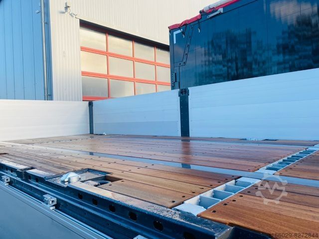 Open semitrailer KÄSSBOHRER Bordwandauflieger Twistlocks