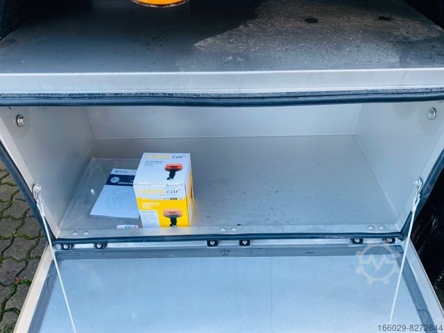 Open semitrailer KÄSSBOHRER Bordwandauflieger Twistlocks