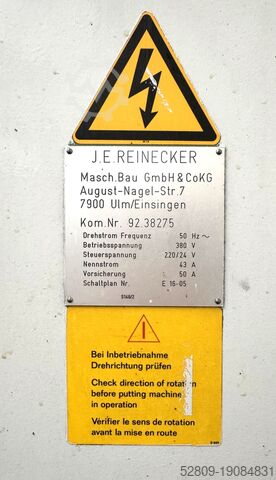 Werkzeugschleifmaschine Reinecker WZS