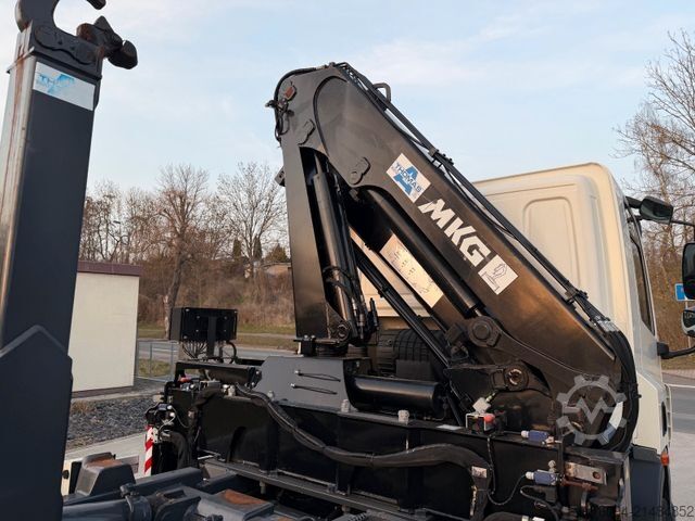 Kipper LKW DAF CF 75.250 Abrollkipper KRAN FUNK