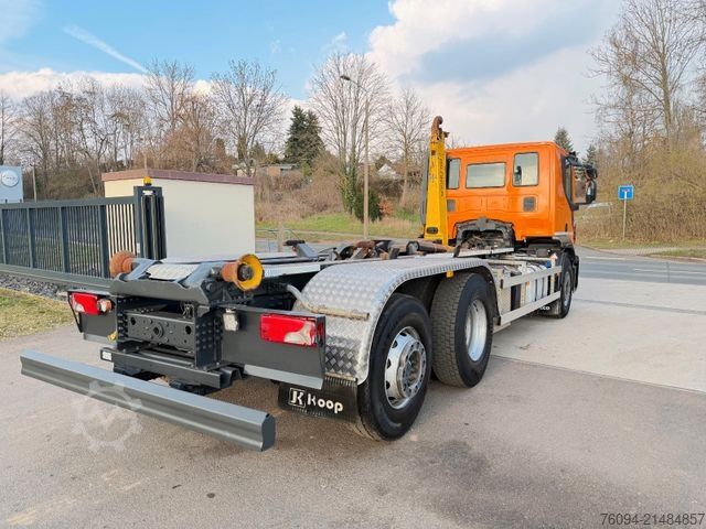 Abrollkipper IVECO Stralis X-Way 460 6x2 Abrollkipper lift/lenk AHK