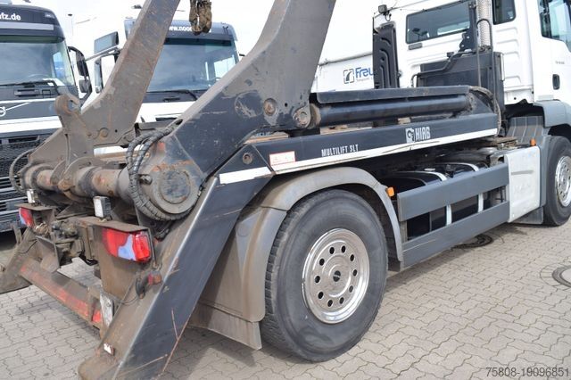 Skip truck MAN TGS 18.400 Absetzer Hiab Multilift 142 SLT AHK