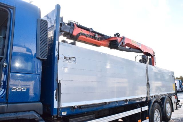 Truck mounted crane VOLVO FM380 6x2 Baustoff Palfinger PK21001 15,90m Lenk