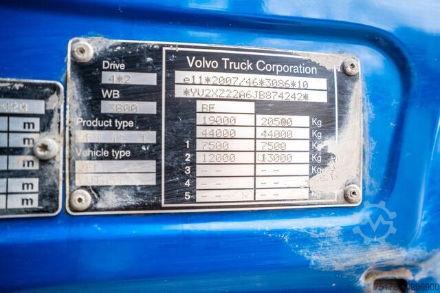 Standard tractor VOLVO FMX 420+KIPHYDR.