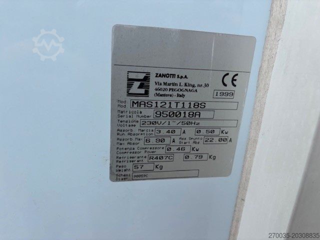 Reefer trailer  TERZ 1-Achs Kühlanhänger+ZANOTTI+wie NEU+TOP