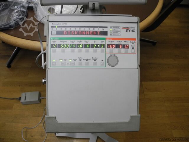 Intensivbeatmungsgerät Pulmonetic / Breas LTV 1000