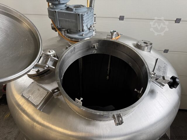 Vakuum-Koch-Rührkessel LKM Norderstedt Vacuüm Kook-Roertank